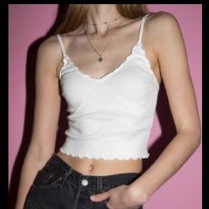 Brandy Melville Nicolette Ruffle Tank